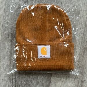 Tan/orange Carhartt Beanie